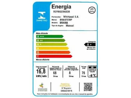 Imagem de Frigobar Brastemp 76L Preto Retrô BRA08 AE