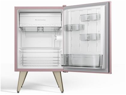 Imagem de Frigobar Brastemp 76L Rosa Retrô BRA08HG
