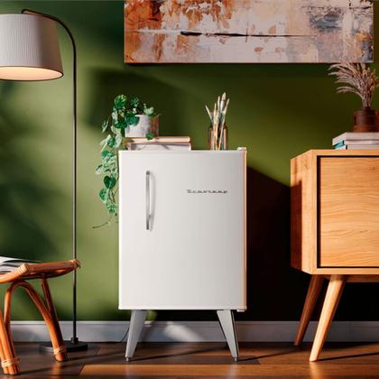 Imagem de Frigobar Brastemp Retrô 76 Litros Branco 110V BRA08HBANA