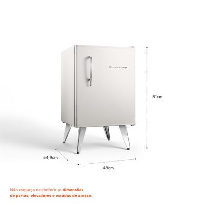 Imagem de Frigobar Brastemp Retrô 76 Litros Classic White - BRA08HB