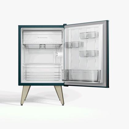Imagem de Frigobar Brastemp Retrô 76 Litros Green Jasper (BRA08HN) - BRA08HNANA 127v
