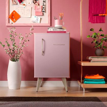 Imagem de Frigobar Brastemp Retrô 76 Litros Rosa 110V BRA08HOANA