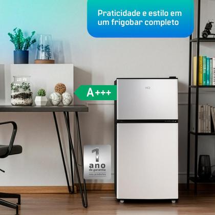 Imagem de Frigobar Duplex HQ 90 Litros Cinza HQ-90RDF