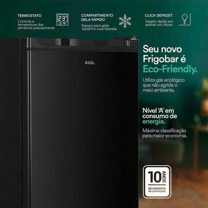 Imagem de Frigobar EOS 71 Litros Ice Compact Preto EFB83P 220V