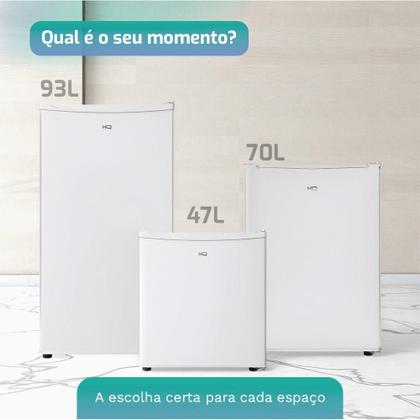 Imagem de Frigobar Geladeira HQ 93 Litros Branco HQ-93FB 220V