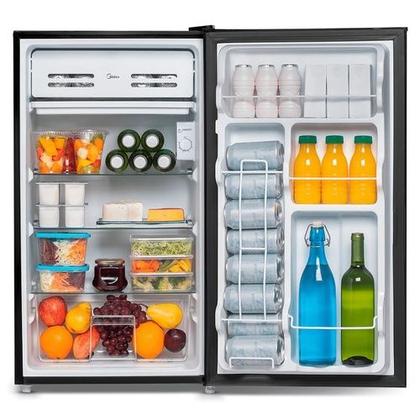 Imagem de Frigobar Midea 93 Litros Inox MRC12B1B 127v