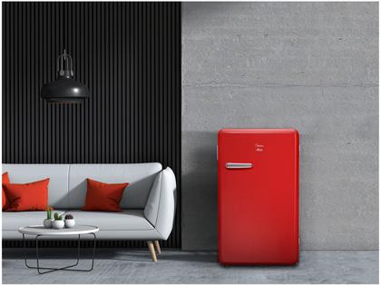 Imagem de Frigobar Midea 95L Vermelho Retrô