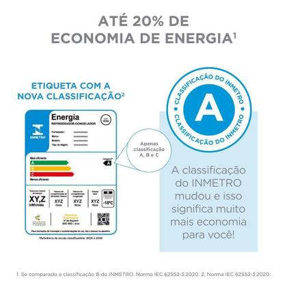Imagem de Frigobar Midea Inverter 124L Bivolt Branco (MDRD181FGD013)