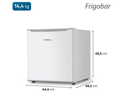 Imagem de Frigobar Mondial 46L Branco e Cinza FGB-01-W50