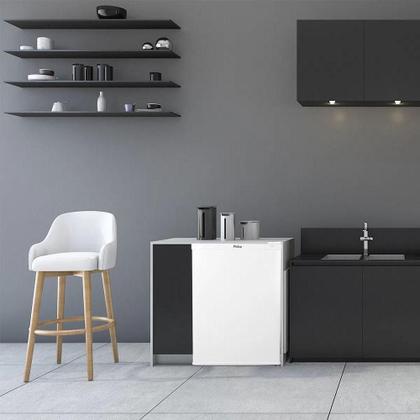 Imagem de Frigobar Philco PFG85B 67 Litros Porta Reversível Branco 220V