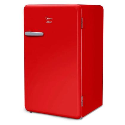 Imagem de Frigobar Retrô Midea 95 Litros Vermelho Rubi 127V