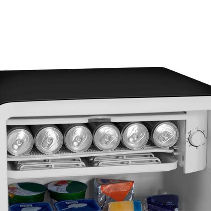 Imagem de Frigobar Retrô Preto 93L Inverter Bivolt Midea