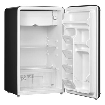 Imagem de Frigobar Retrô Preto 93L Inverter Bivolt Midea