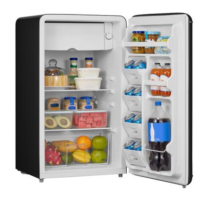 Imagem de Frigobar Retrô Preto 93L Inverter Bivolt Midea