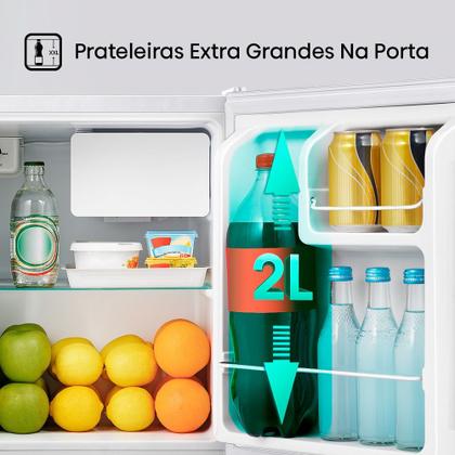 Imagem de Frigobar VIX 44 Litros Porta Reversível Branco 1 Porta RR58VX3A  127 Volts