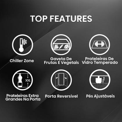 Imagem de Frigobar Vix 44 Litros Porta Reversível Branco RR58VX3A  127 Volts