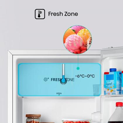 Imagem de Frigobar Vix 90 Litros Porta Reversível Branco RR121VX3A  127 Volts