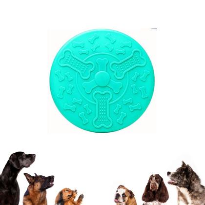 Imagem de Frisbee Disco Cachorro Brinquedo Pet Lançamento Diversão Dog