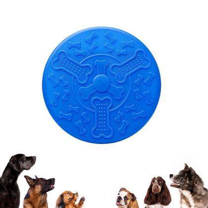 Imagem de Frisbee Disco Cachorro Brinquedo Pet Lançamento Diversão Dog