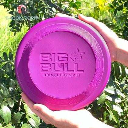 Imagem de Frisbee Disco Voador Resistente Para Cachorros Grandes Brinquedo Pet Cães Pet G - Big Bull