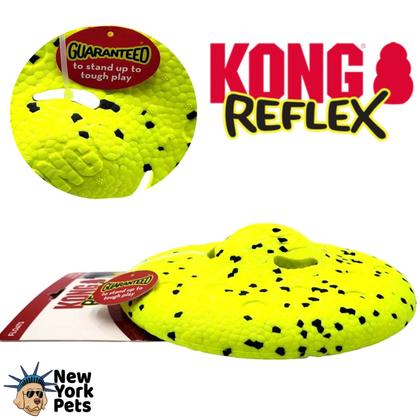 Imagem de Frisbee Kong Reflex Glide Flyer Brinquedo Aquático Flutuante Para Cães