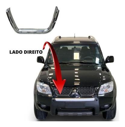 Imagem de Friso Grade Dianteira Pajero Tr4 Lado Direito 2009 Em Diante