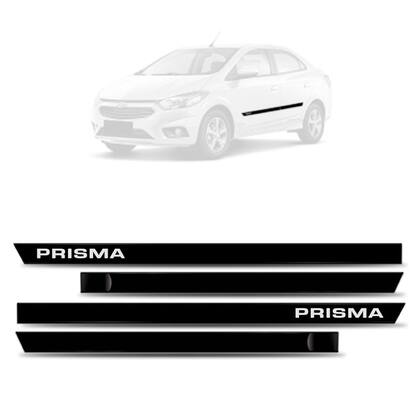 Imagem de Friso Lateral Prisma 2006 A 2012 - Kit 4 Peças Personalizado 