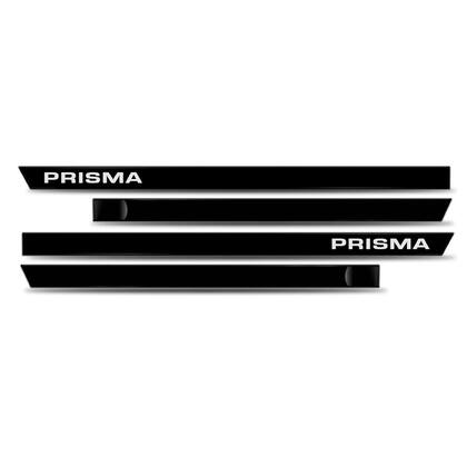 Imagem de Friso Lateral Prisma 2006 A 2012 - Kit 4 Peças Personalizado 