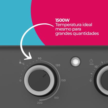 Imagem de Fritadeira 9L Cadence Classicook Forno e Fryer 2 em 1