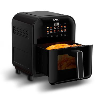 Imagem de Fritadeira Air Fryer Arno Easy Fry Turbo 6L Preta AFI6