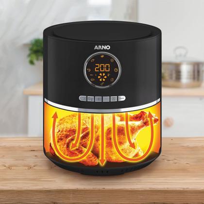 Imagem de Fritadeira Air Fryer Arno UFRD Digital 4,2 Litros Preto 220v