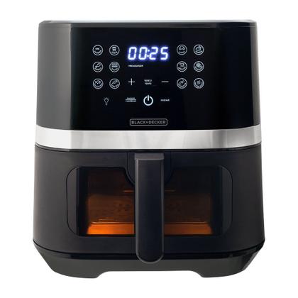 Imagem de Fritadeira Air Fryer Digital Black Decker Gourmand Gris AFDLG 220V