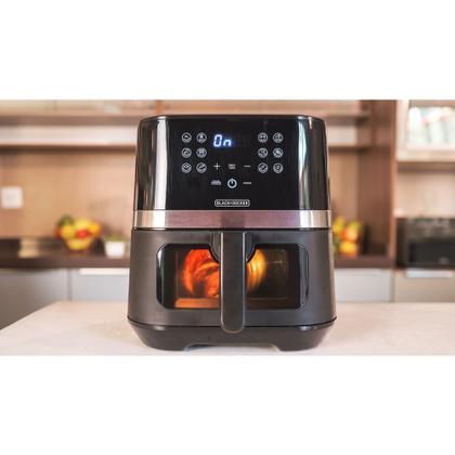 Imagem de Fritadeira Air Fryer Digital Black Decker Gourmand Gris AFDLG 220V