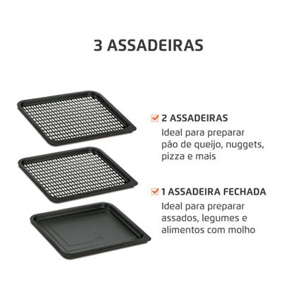 Imagem de Fritadeira Air Fryer Forno Oven 12L 110V - Mondial