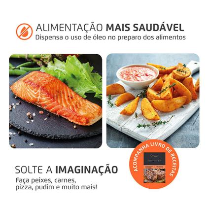 Imagem de Fritadeira Air Fryer Forno Oven 12L 110V - Mondial