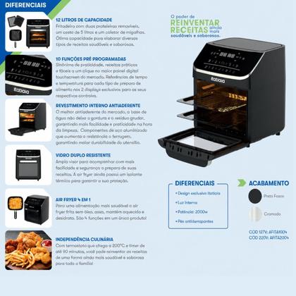 Imagem de Fritadeira Air Fryer Itatiaia Forno 12L 127V