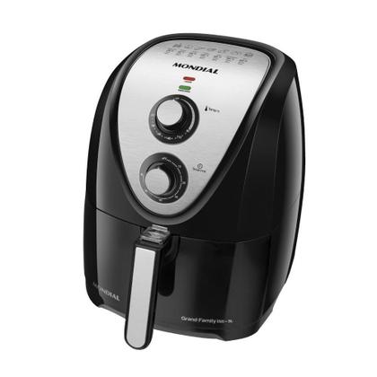 Imagem de Fritadeira Air Fryer Mondial AFN-50-BI  5 Litros, 1900W, Preto/Inox