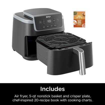 Fritadeira Air Fryer Ninja AF141 Pro 4 em 1 - 5L - Cinza
