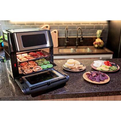 Imagem de Fritadeira Air Fryer Oven 5 em 1 Gourmand Gris Black&Decker AFO12G 127V