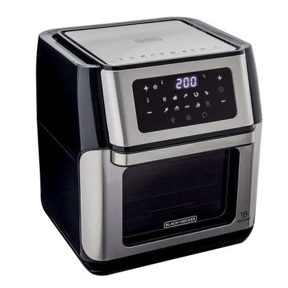 Imagem de Fritadeira Air Fryer Oven 5 em 1 Gourmand Gris Black&Decker AFO12G 127V