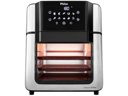 Fritadeira Air Fryer Philco PAF15A 15L Painel Digital Cesto 5.5L 1900W