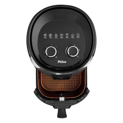 Imagem de Fritadeira Air Fryer Philco PFR15PG Gourmet Black 4,4L 1500W 220V