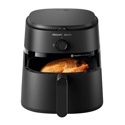 Imagem de Fritadeira Air Fryer Philips Walita Série 1000XL NA130 - 1700W, Preto