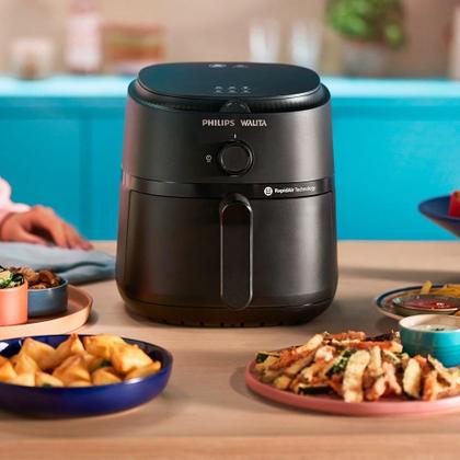 Imagem de Fritadeira Air Fryer Philips Walita Série 1000XL NA130 - 1700W, Preto