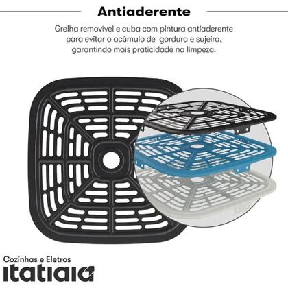 Imagem de Fritadeira Air Fryer sem Óleo Itatiaia Afita 3,5L 1300W Preto 110V