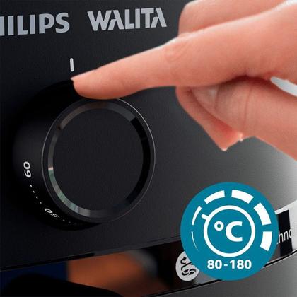 Imagem de Fritadeira Air Fryer Serie 1000 XL Philips Walita 6,2L Preta NA130 1700W 220V
