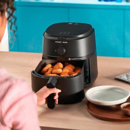 Imagem de Fritadeira Air Fryer Serie 1000 XL Philips Walita 6,2L Preta NA130 1700W 220V