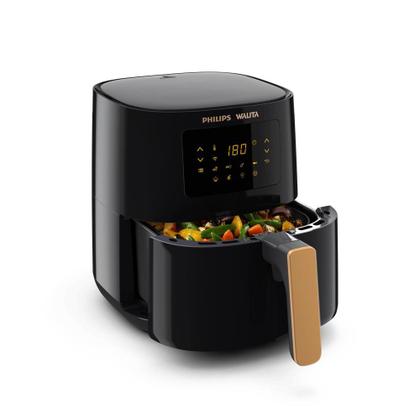 Imagem de Fritadeira Airfryer Conectada Série 5000 Philips Walita Preta 1400W - RI9255