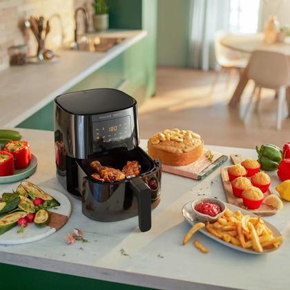 Imagem de Fritadeira Airfryer Digital Philips Walita 4,1l Ri9252 220v Cor Preto