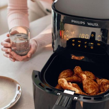 Imagem de Fritadeira Airfryer Digital Philips Walita 4,1l Ri9252 220v Cor Preto